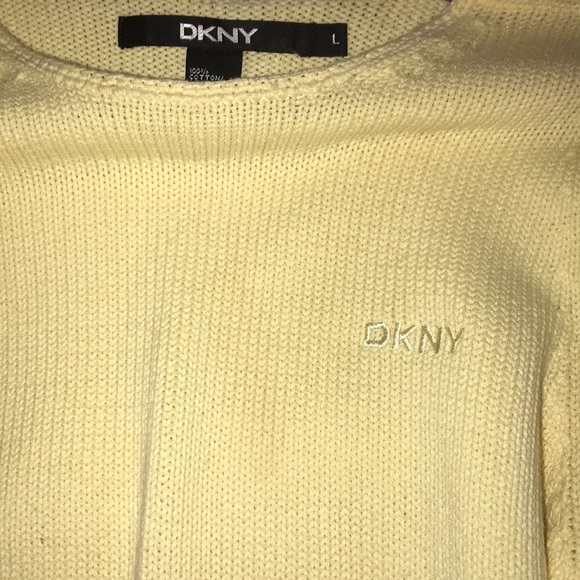 yellow designer sweater